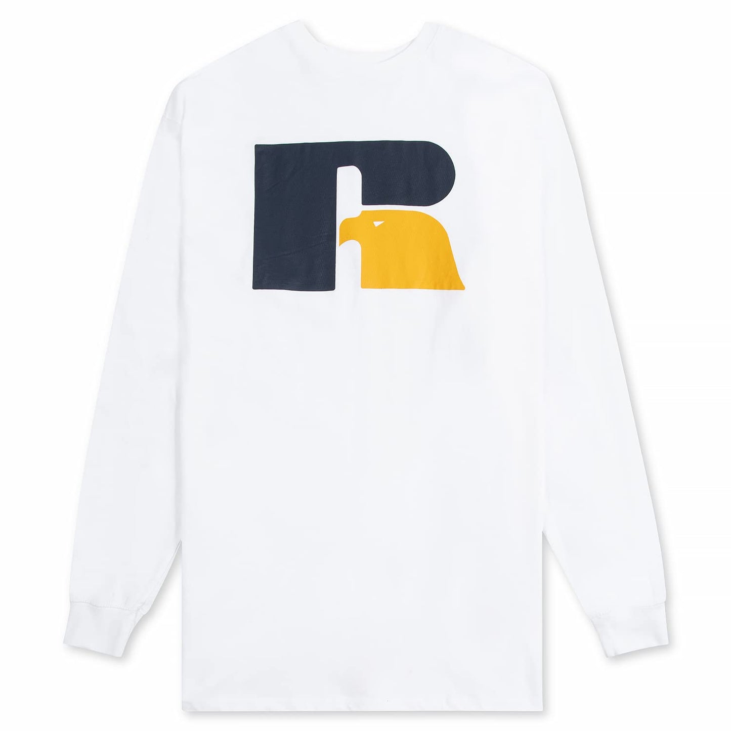 Russell Athletic Big & Tall Long Sleeve Cotton T-Shirts for Men, 2 Pack