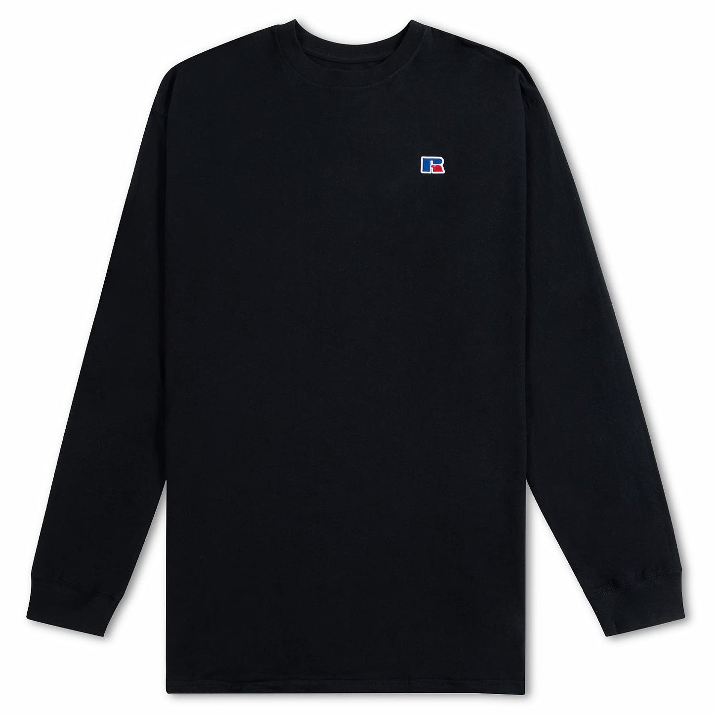 Russell Athletic Big & Tall Long Sleeve Cotton T-Shirts for Men, 2 Pack