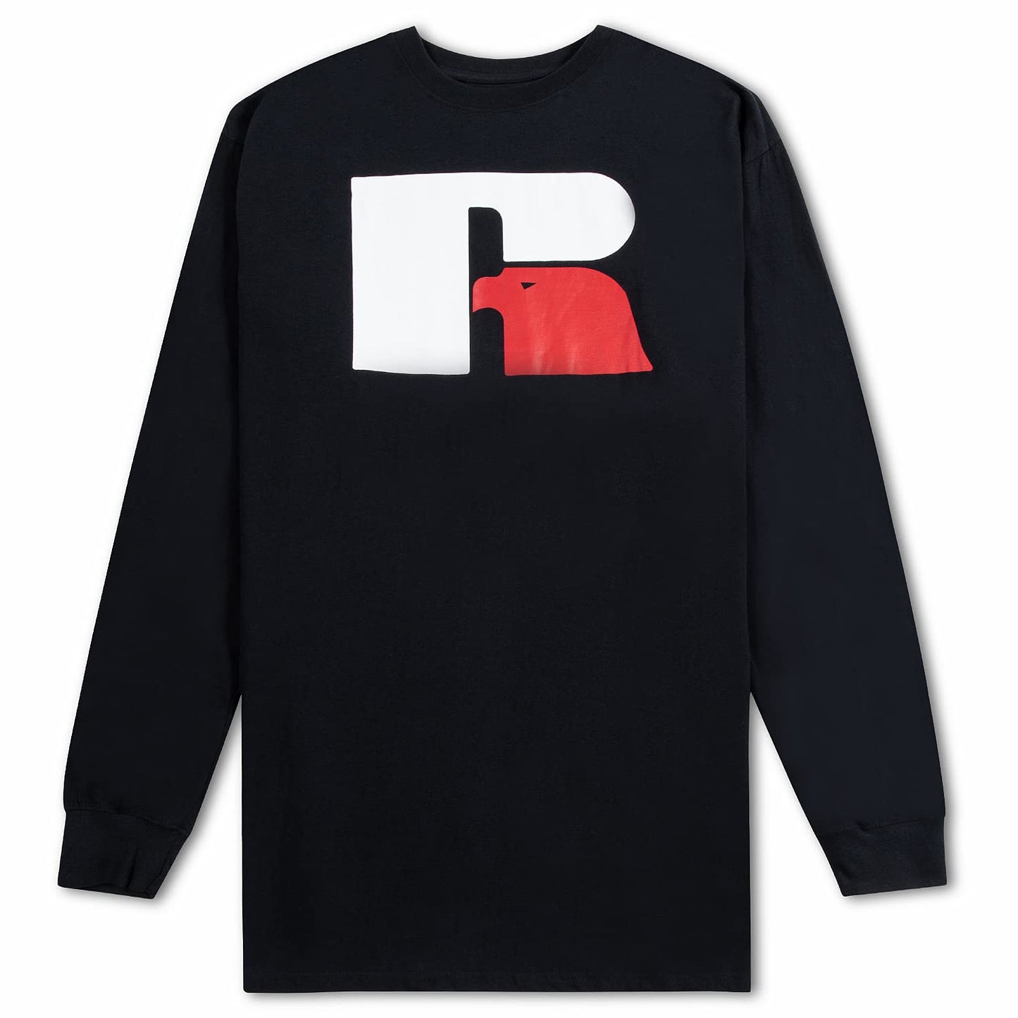 Russell Athletic Big & Tall Long Sleeve Cotton T-Shirts for Men, 2 Pack