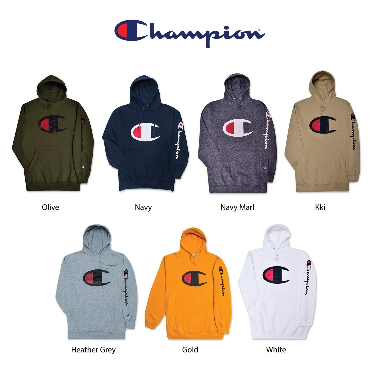 Champion Big & Tall Men's Pullover Fleece Hoodie