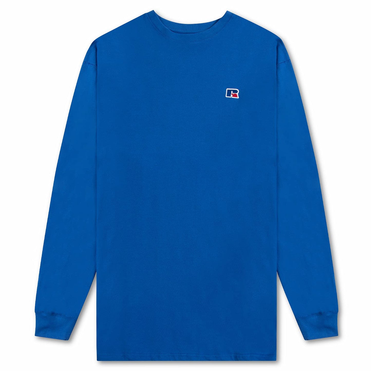Russell Athletic Big & Tall Long Sleeve Cotton T-Shirts for Men, 2 Pack