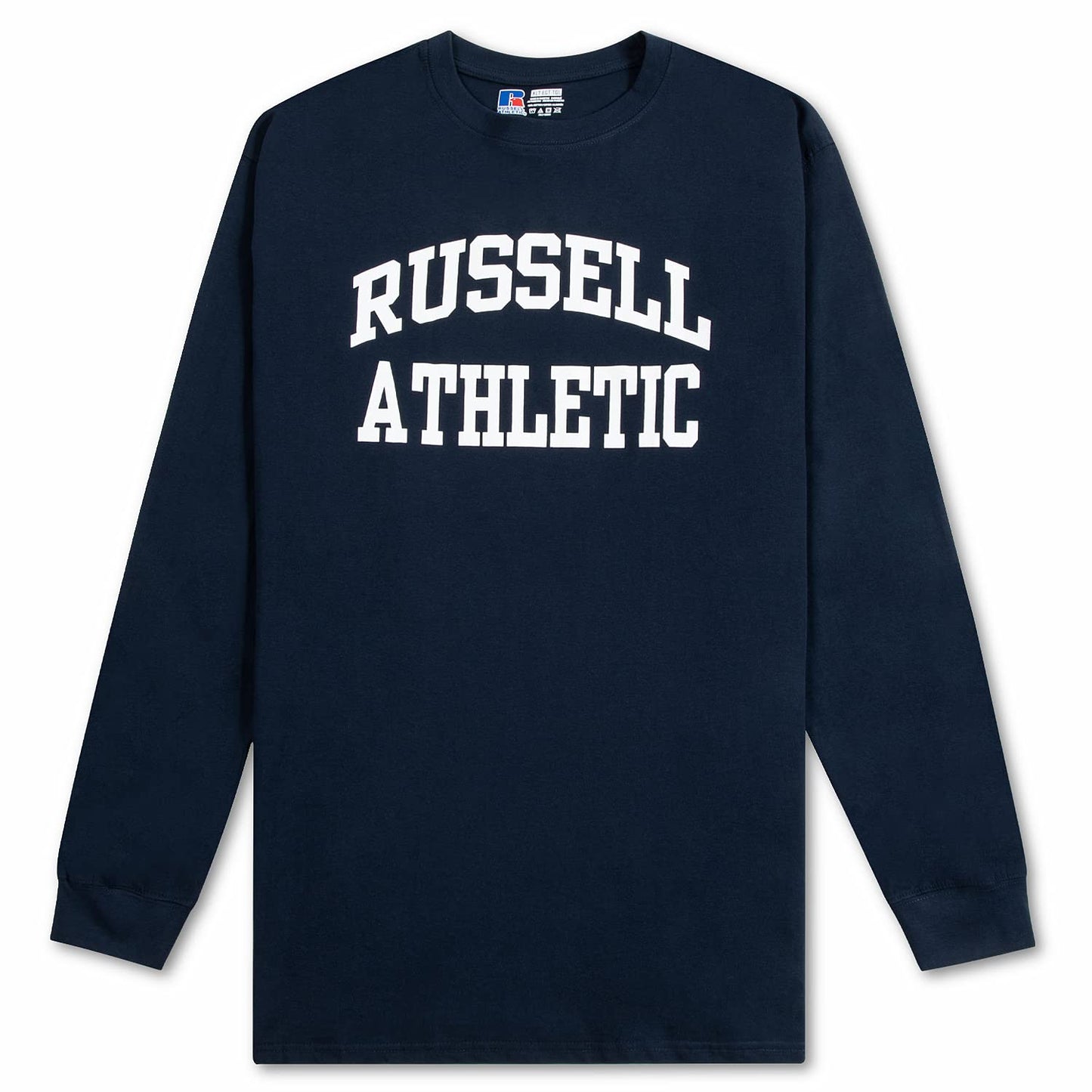 Russell Athletic Big & Tall Long Sleeve Cotton T-Shirts for Men, 2 Pack