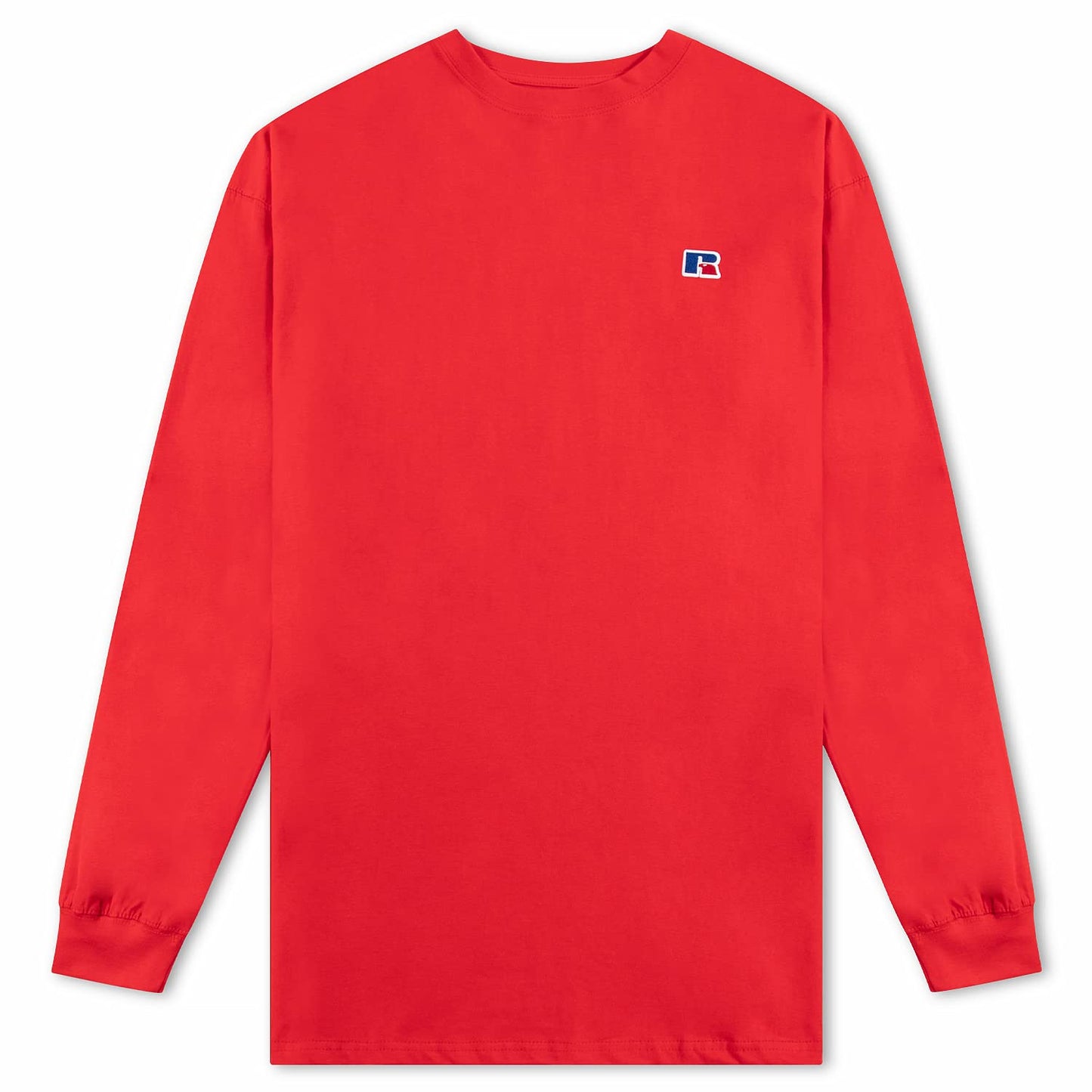 Russell Athletic Big & Tall Long Sleeve Cotton T-Shirts for Men, 2 Pack
