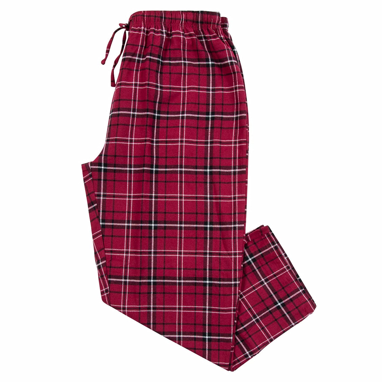 PROFILE Big and Tall Plaid Pajama Pants – Mens Flannel Pajama Pants Sleepwear Lounge PJs