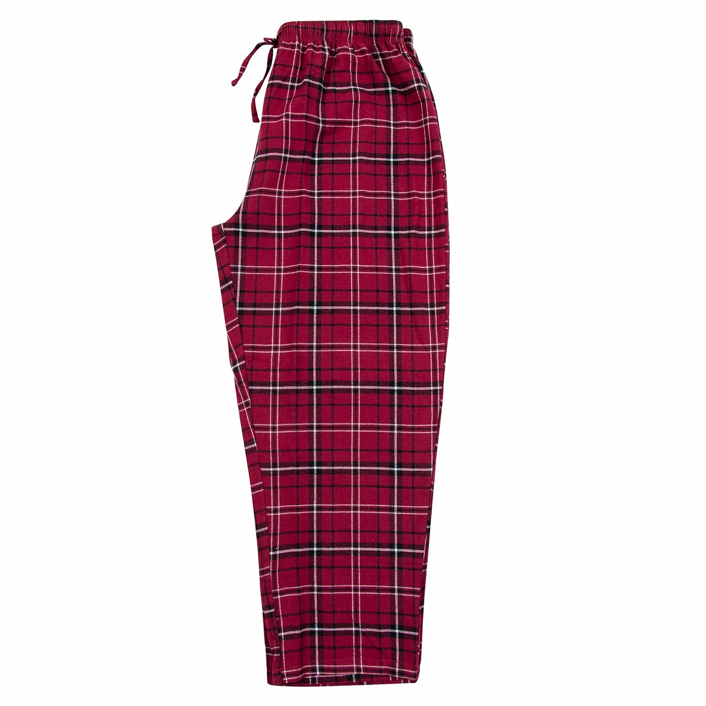 PROFILE Big and Tall Plaid Pajama Pants – Mens Flannel Pajama Pants Sleepwear Lounge PJs