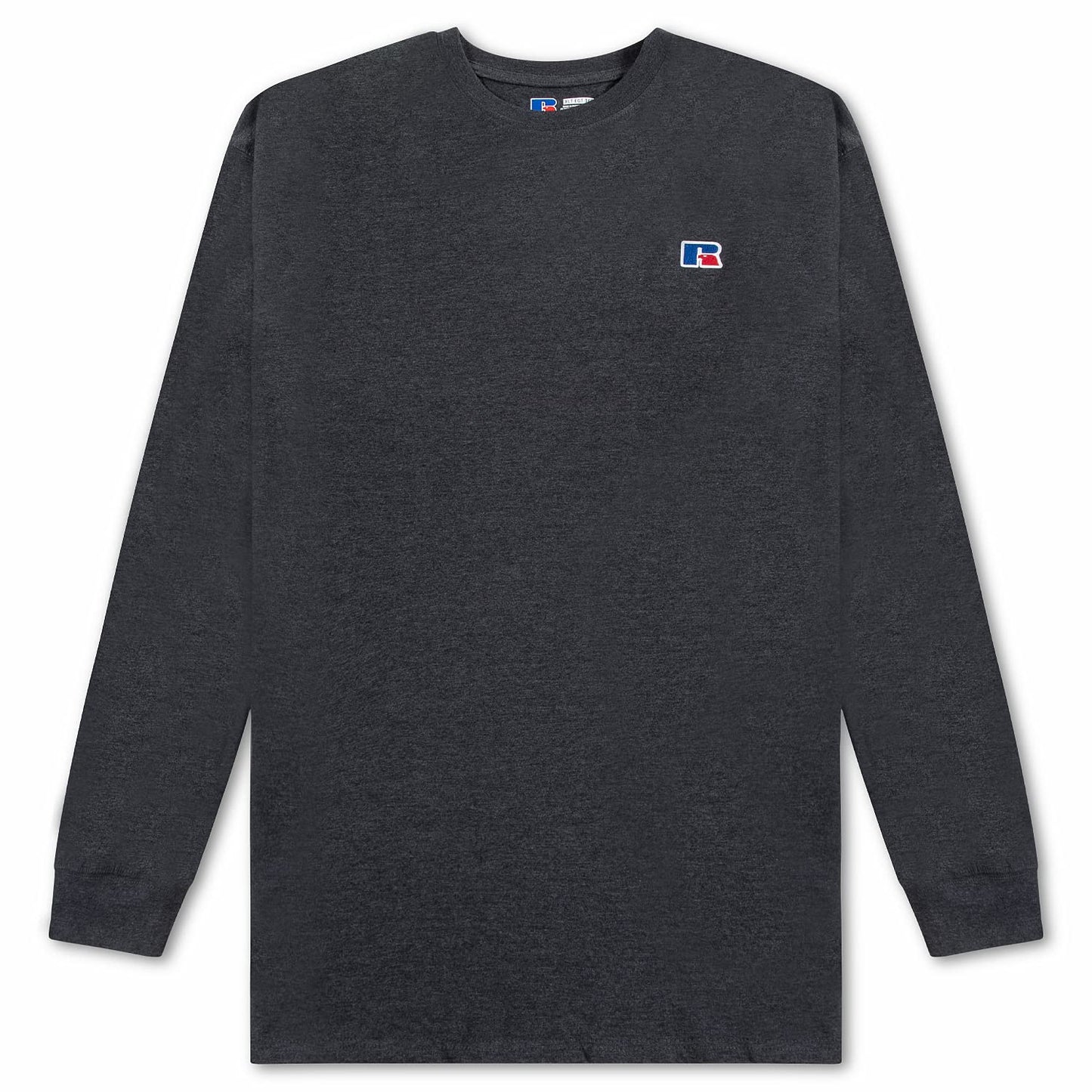 Russell Athletic Big & Tall Long Sleeve Cotton T-Shirts for Men, 2 Pack