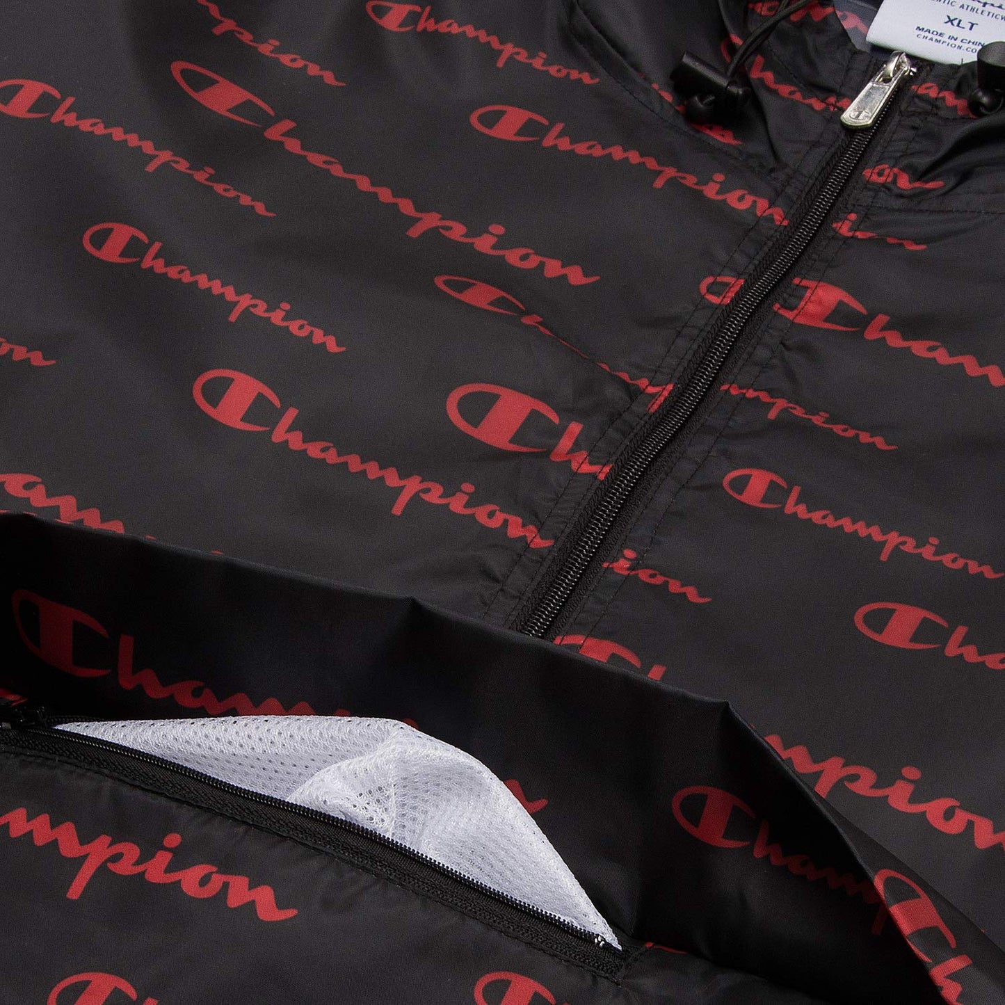 Champion Big & Tall Anorak Windbreaker Jacket for Men