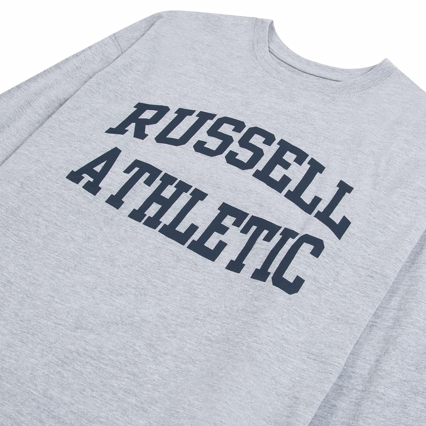 Russell Athletic Big & Tall Long Sleeve Cotton T-Shirts for Men, 2 Pack