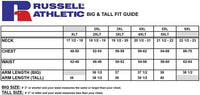 Russell Athletic Big & Tall Gym Shorts for Men