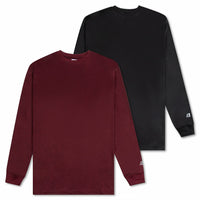 Russell Athletic Big & Tall Long Sleeve Dry-Fit Shirts, 2 Pack