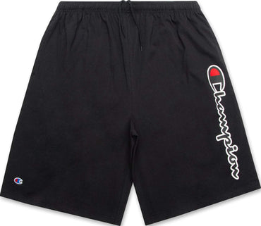 Champion Mens Big and Tall Lightweight Cotton Jersey Shorts with Script Logo