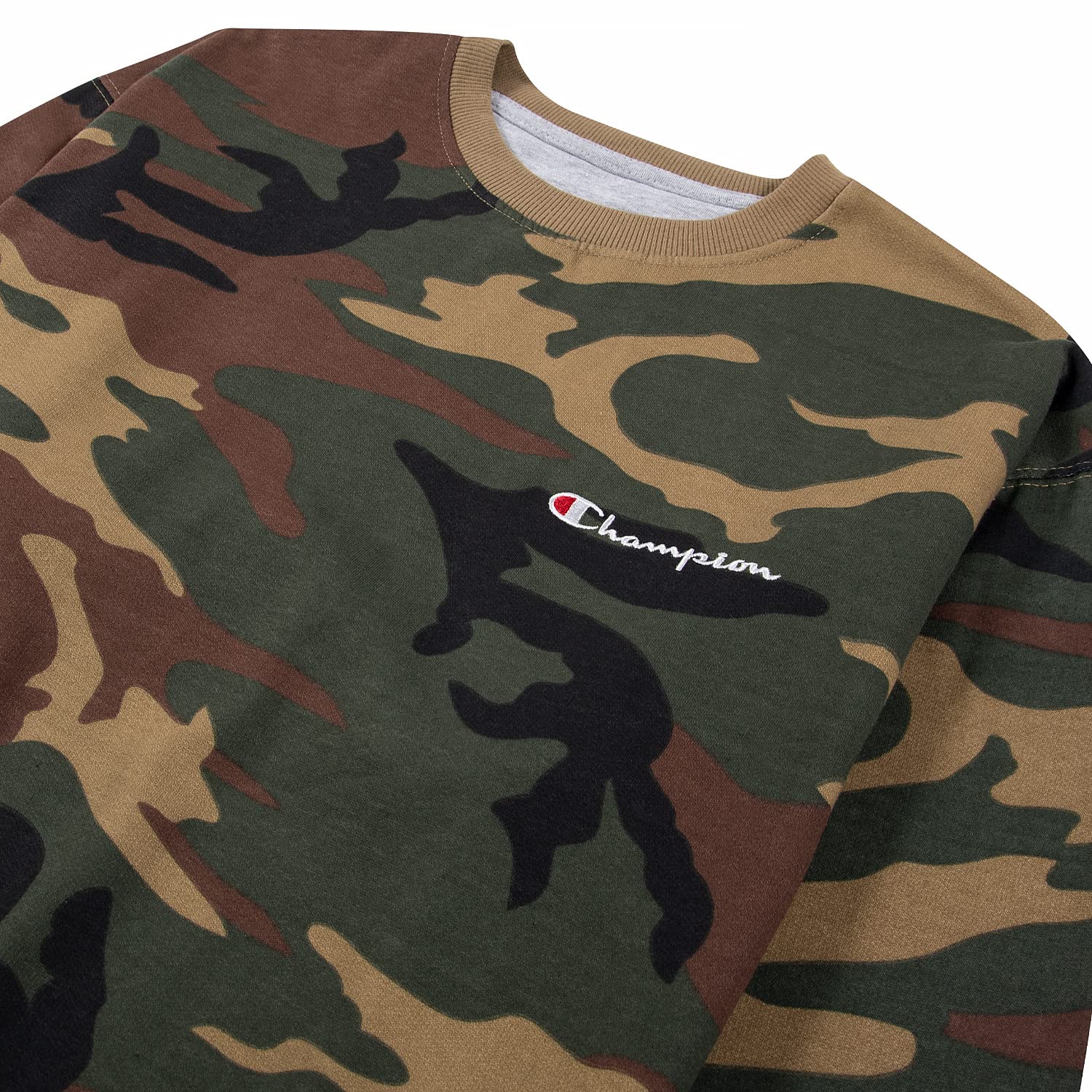 Champion online camo crewneck