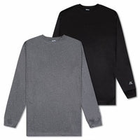 Russell Athletic Big & Tall Long Sleeve Dry-Fit Shirts, 2 Pack