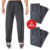 Russell Athletic Big & Tall Track Pants for Men, 2 Pack